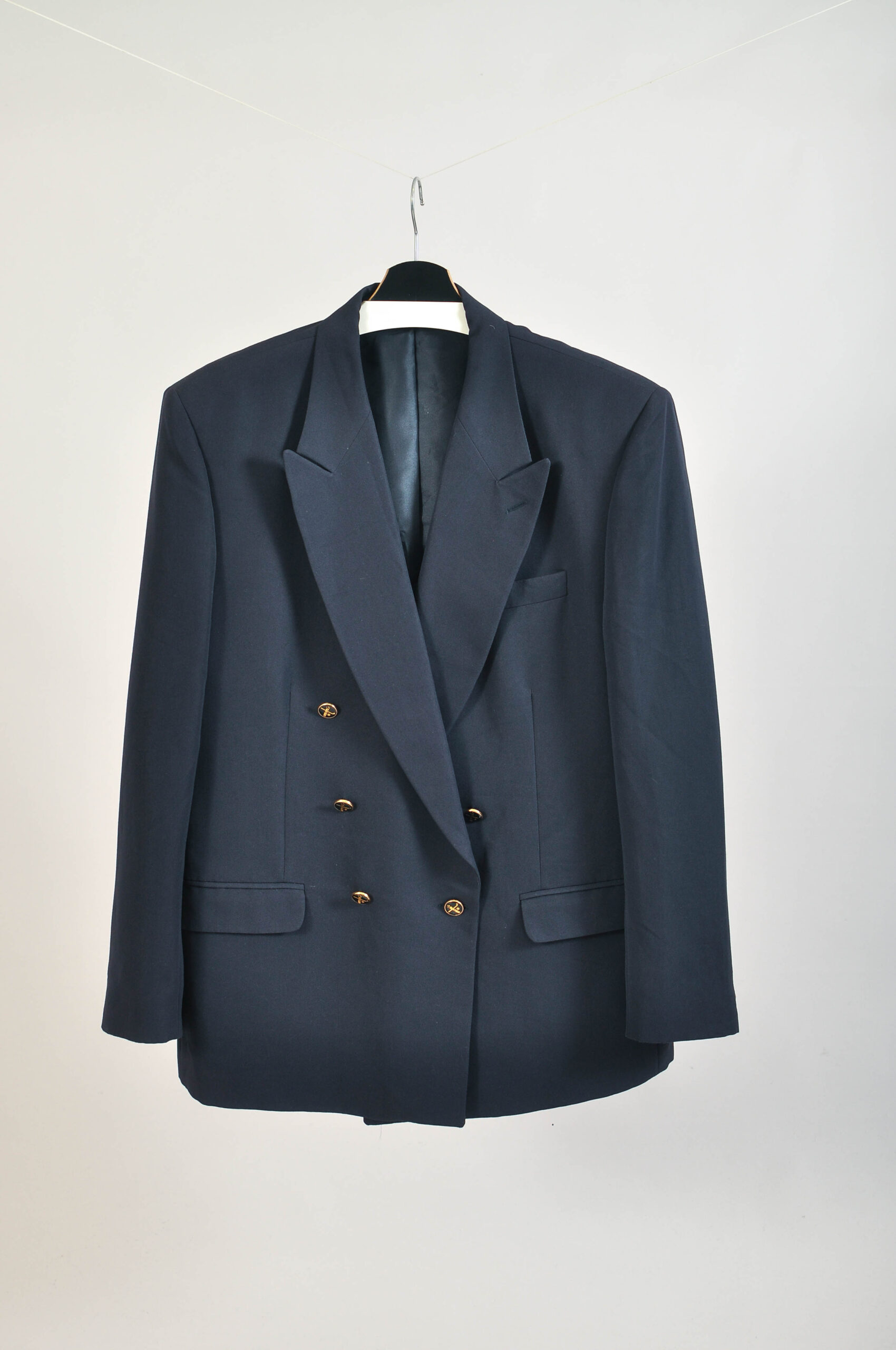 Vintage 90s Double Breasted Blazer Jacket | XXL | Celop