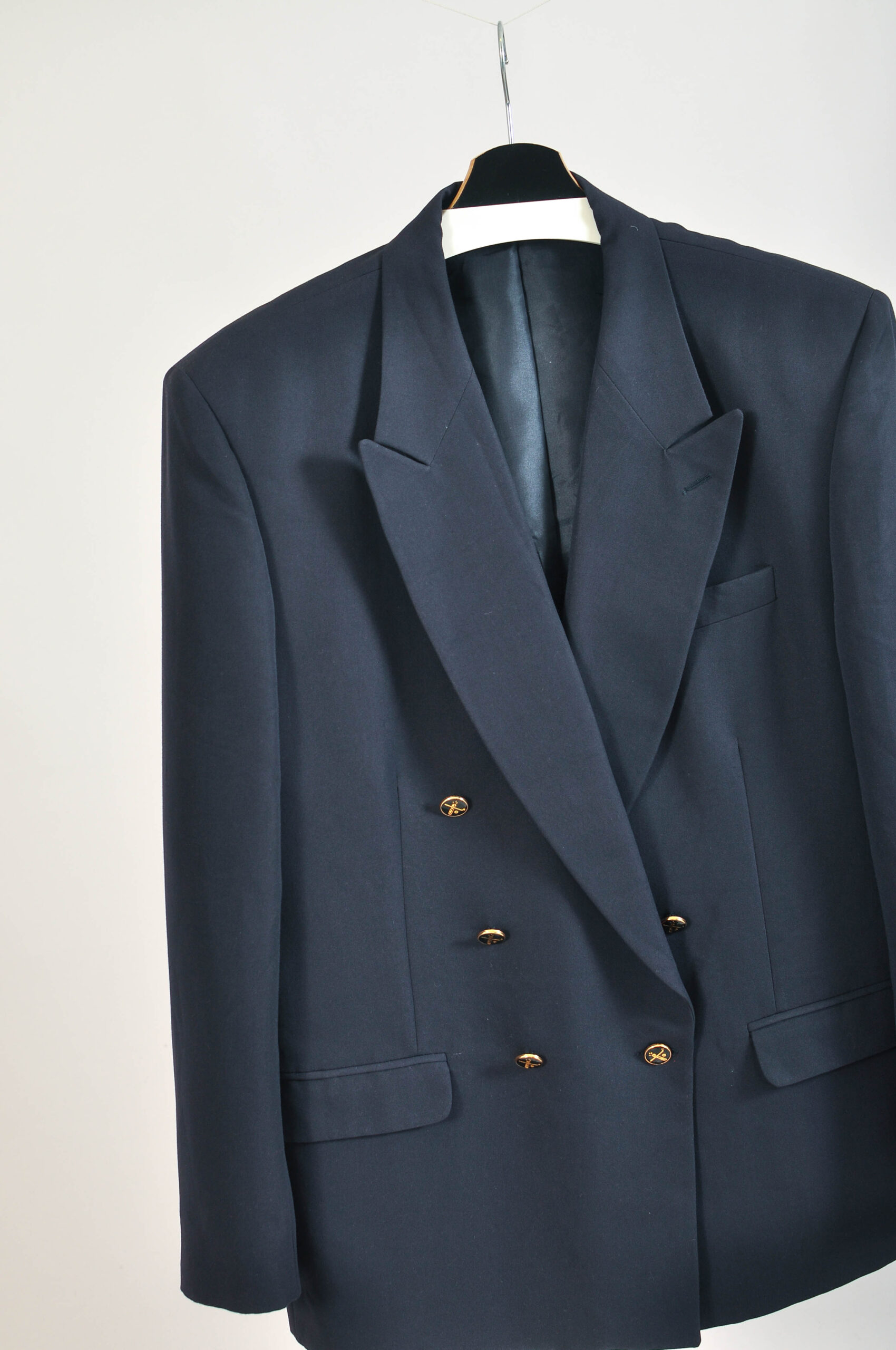 Vintage 90s Double Breasted Blazer Jacket | XXL | Celop - Image 3