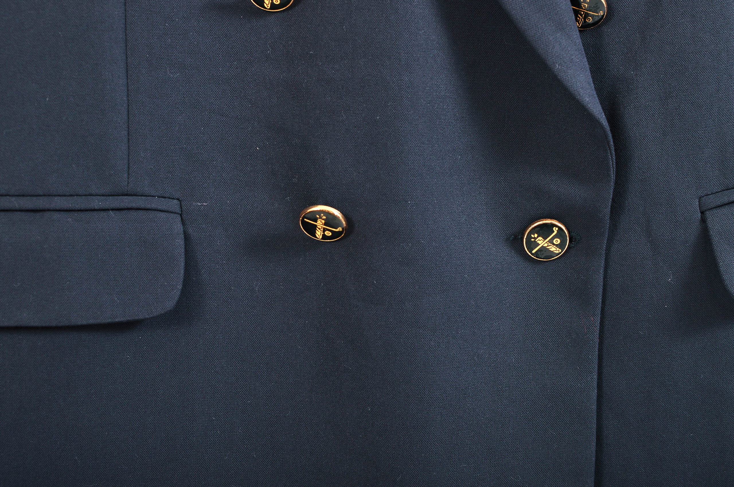 Vintage 90s Double Breasted Blazer Jacket | XXL | Celop - Image 4