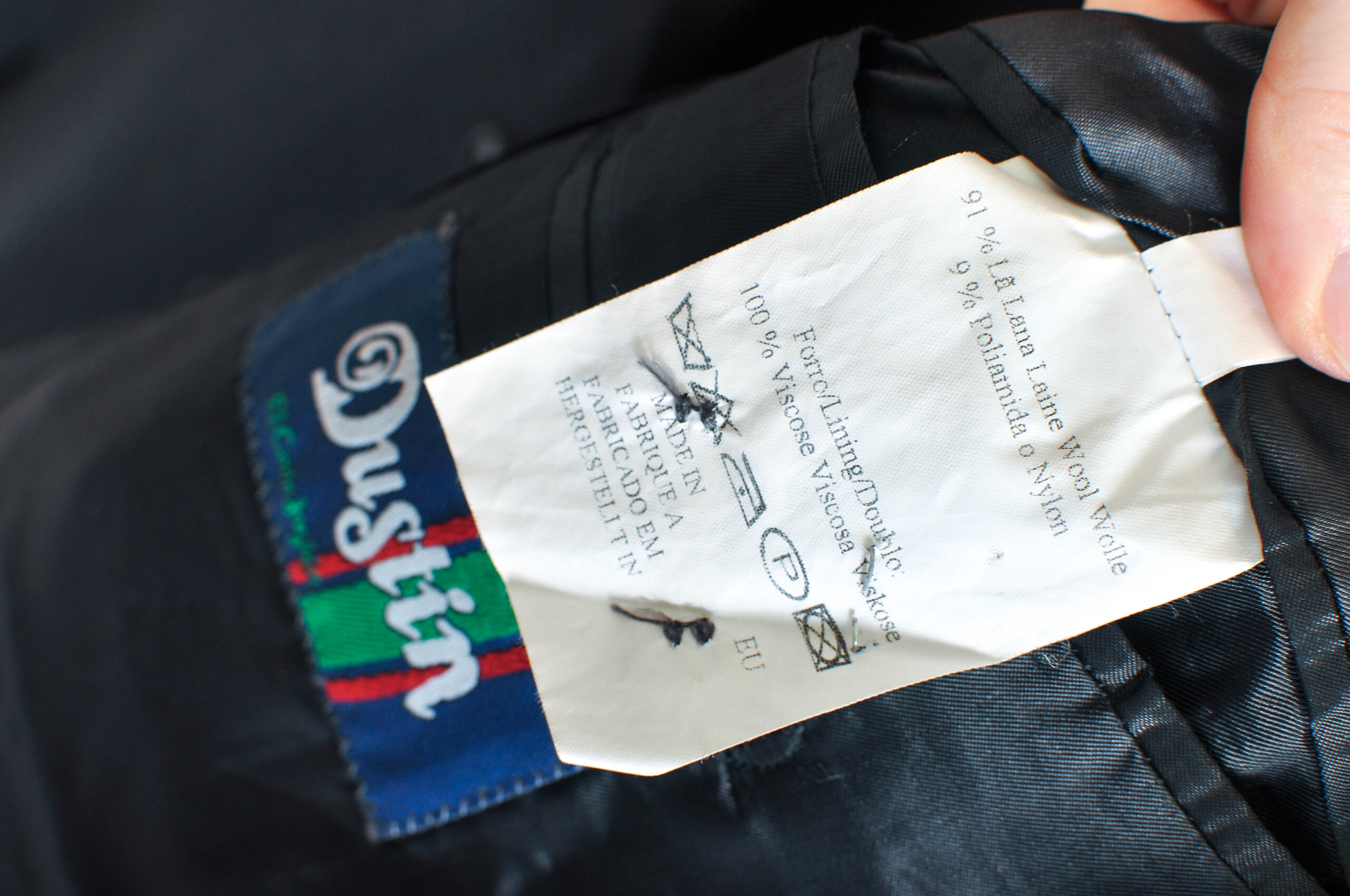 Vintage 90s Grey Classic Wool Suit | Size 52L | Dustin - Image 7