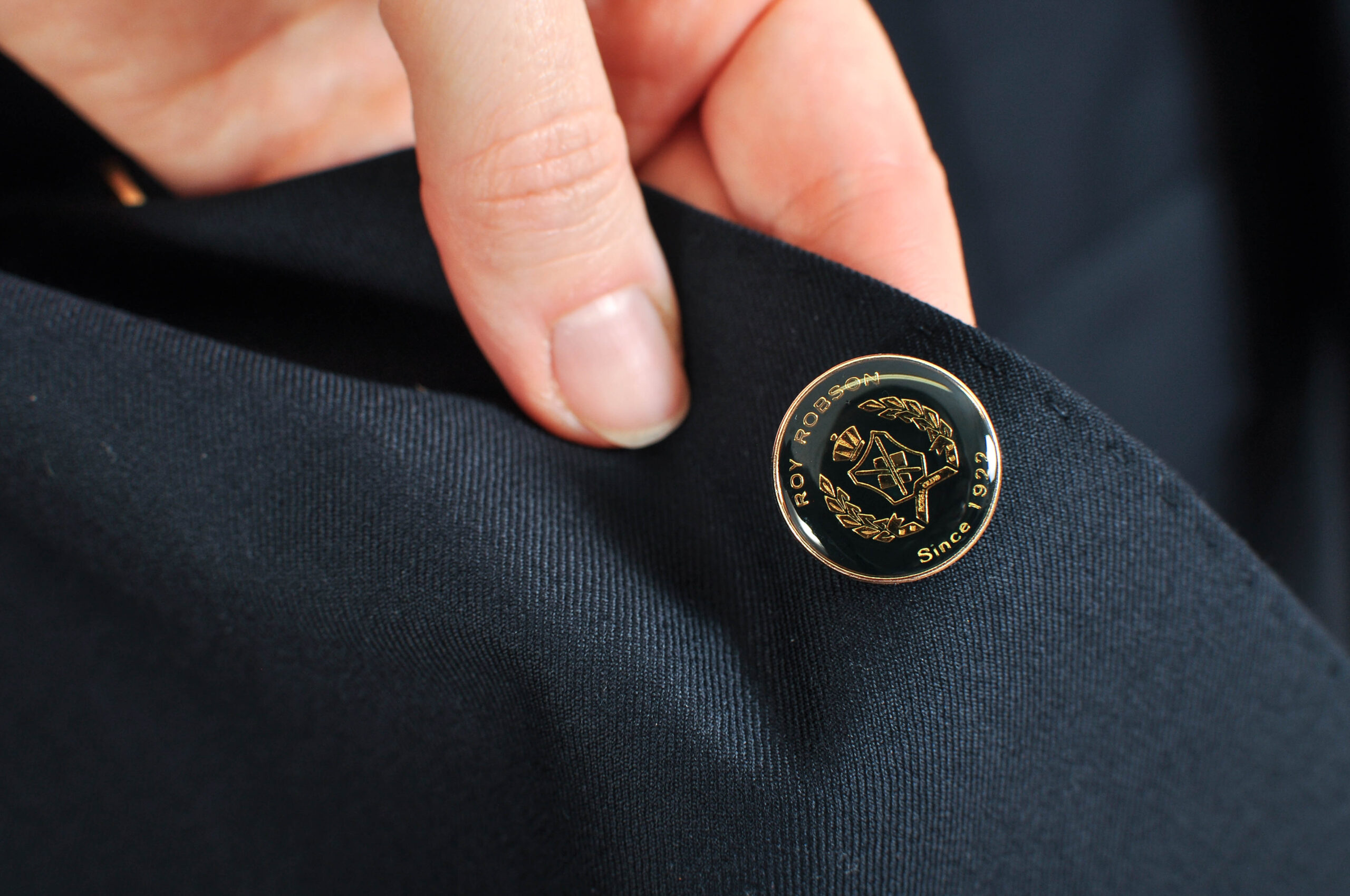 Vintage 00s Roy Robson Wool Blazer | XL/XXL - Image 4