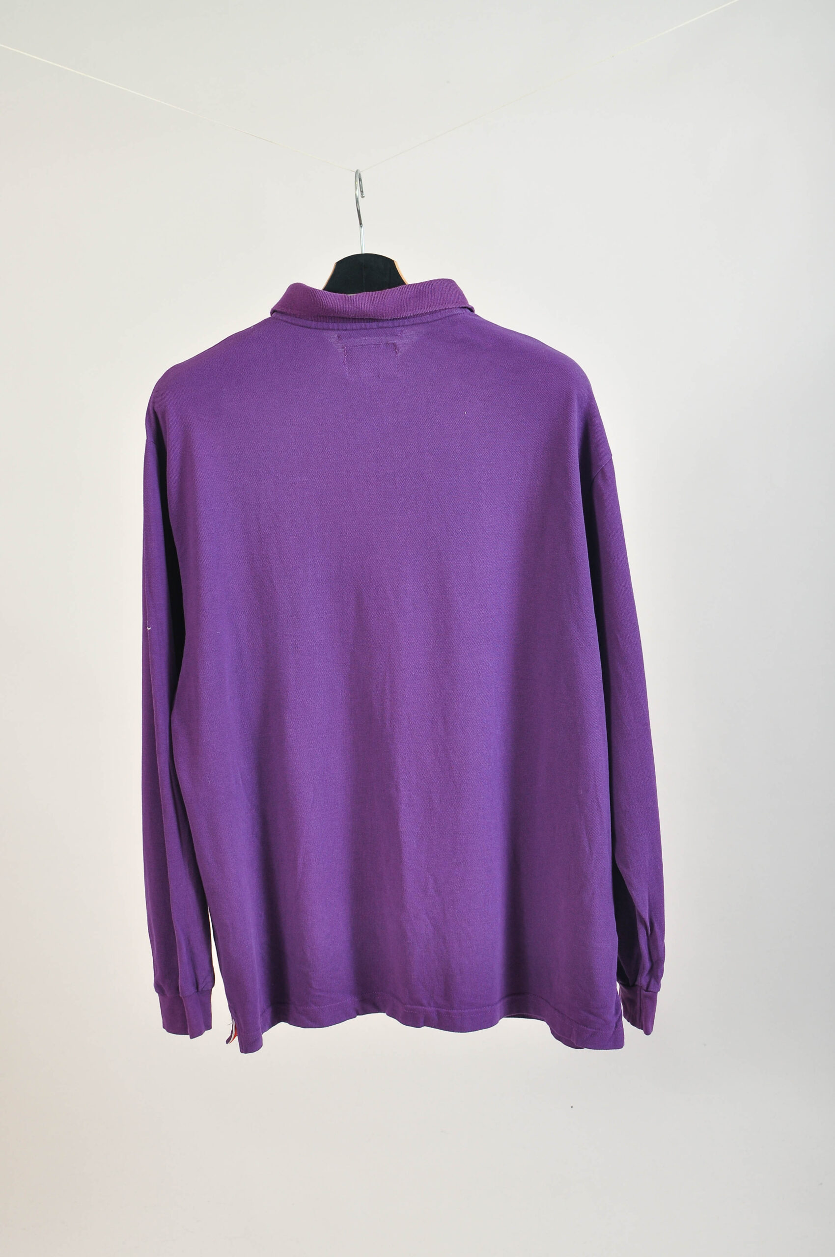 Vintage 00s Lee Cooper Long Sleeve Polo Shirt | Size XXL - Image 4