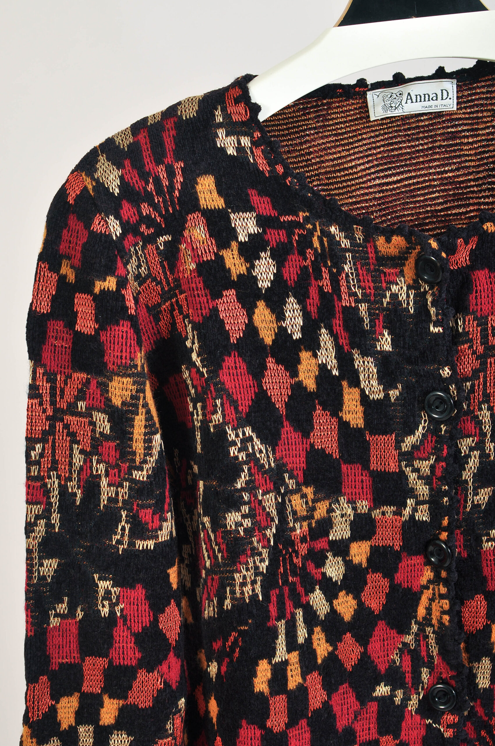 Vintage 00s Italian Jacket Anna D. | Size L - Image 3