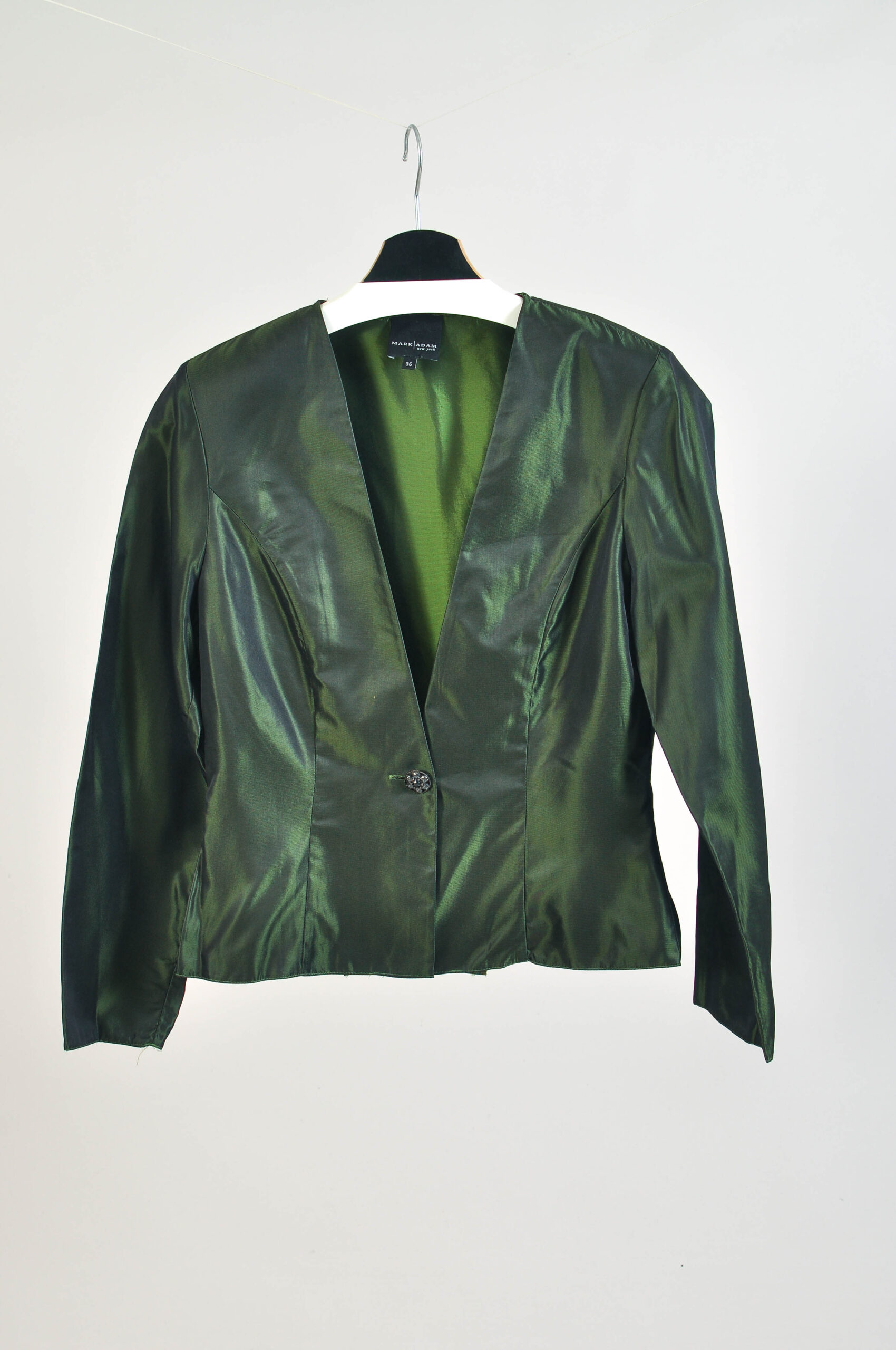 Vintage 90s Mark Adam Dark Green Jacket – Size 36