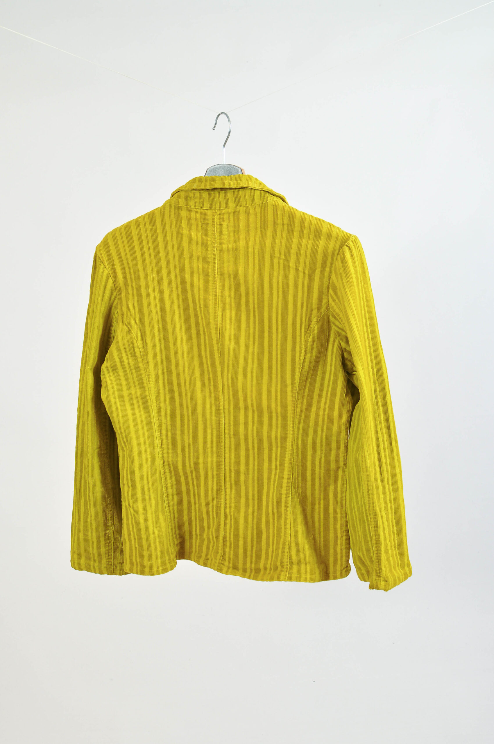 Vintage Y2K Ofelia Light Green Velvet Blazer – S - Image 4
