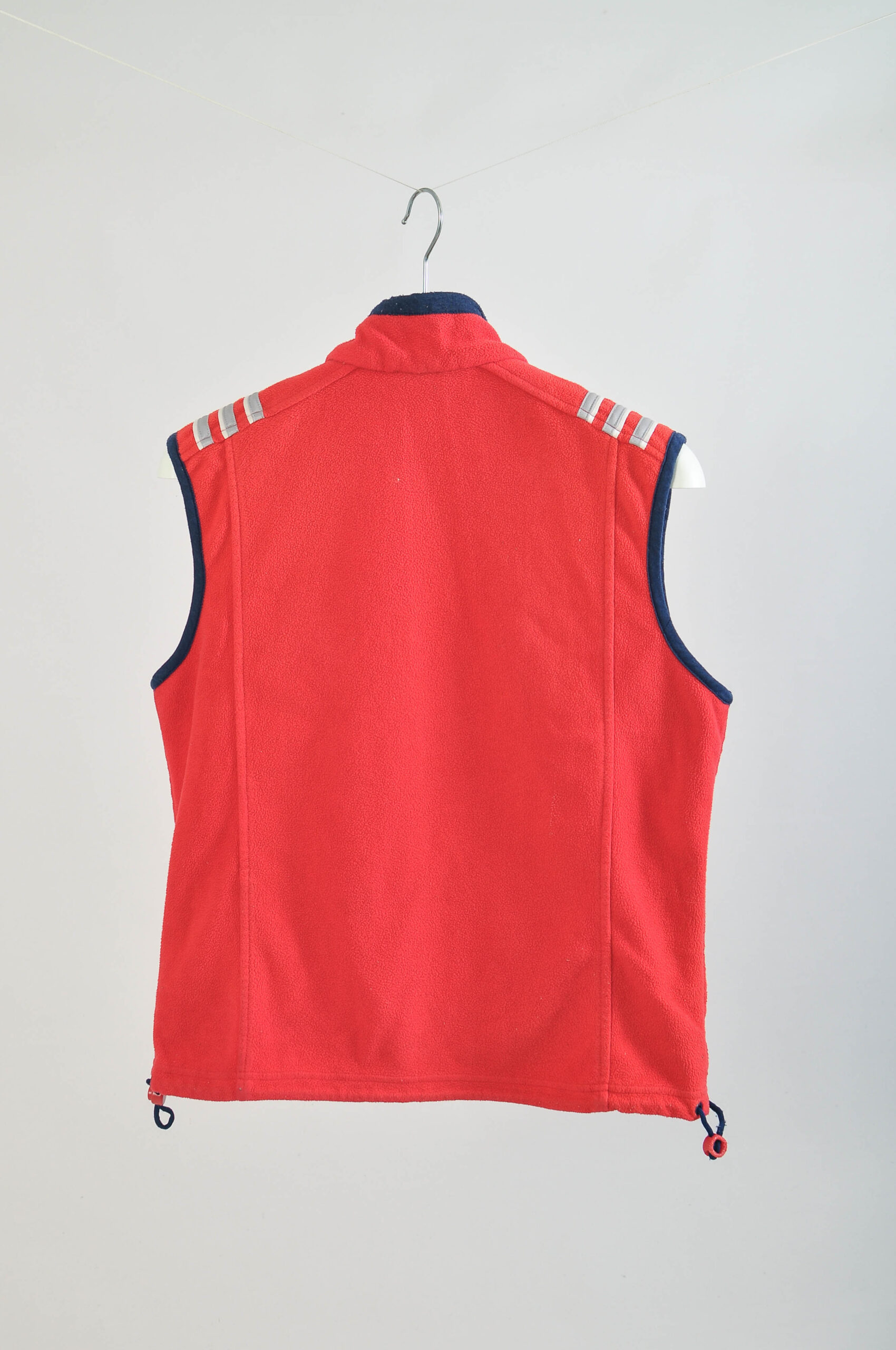 Vintage 00s Adidas Fleece Vest | Size 38 - Image 5