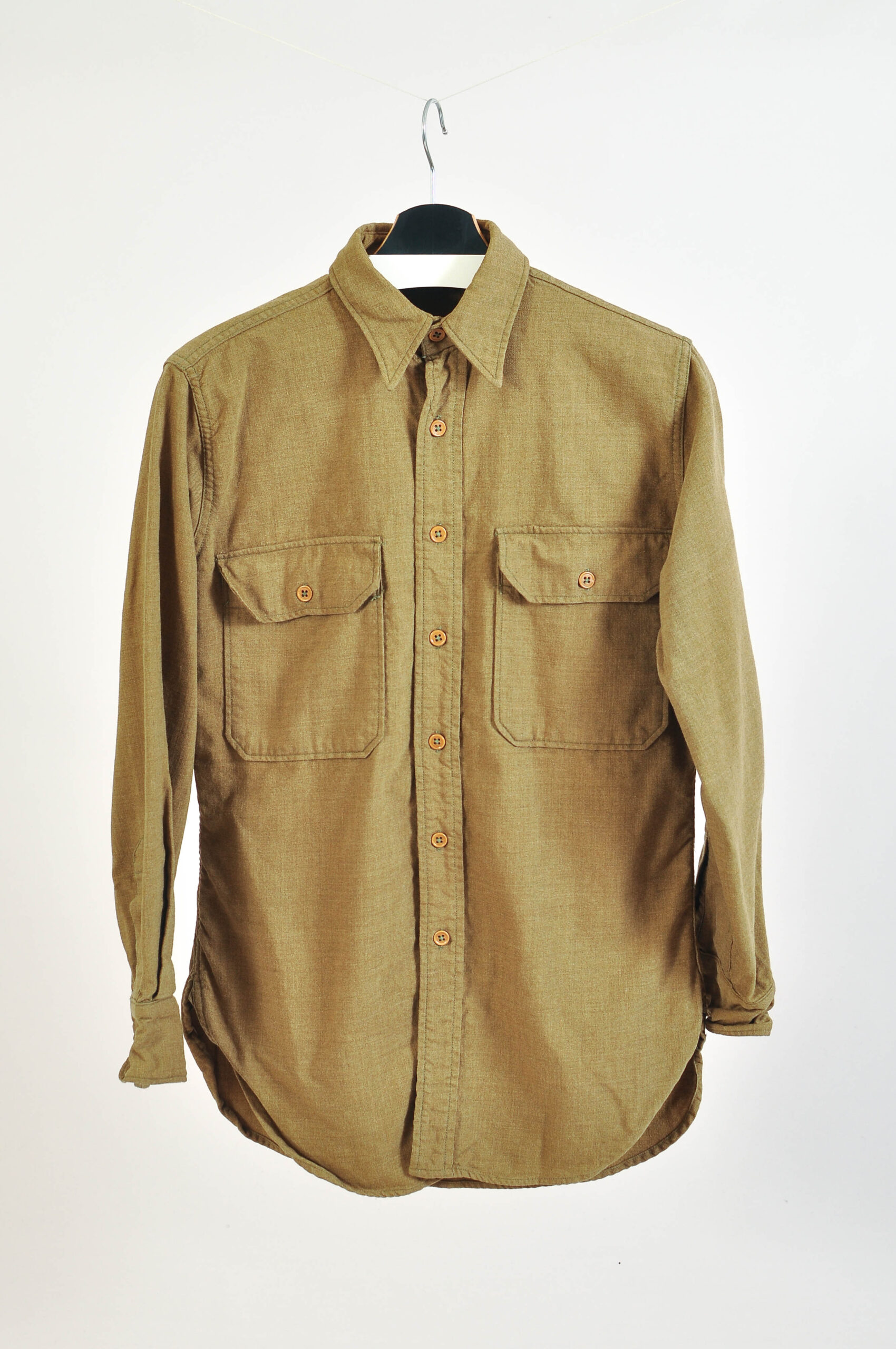 Vintage 90s Military Style Shirt – S