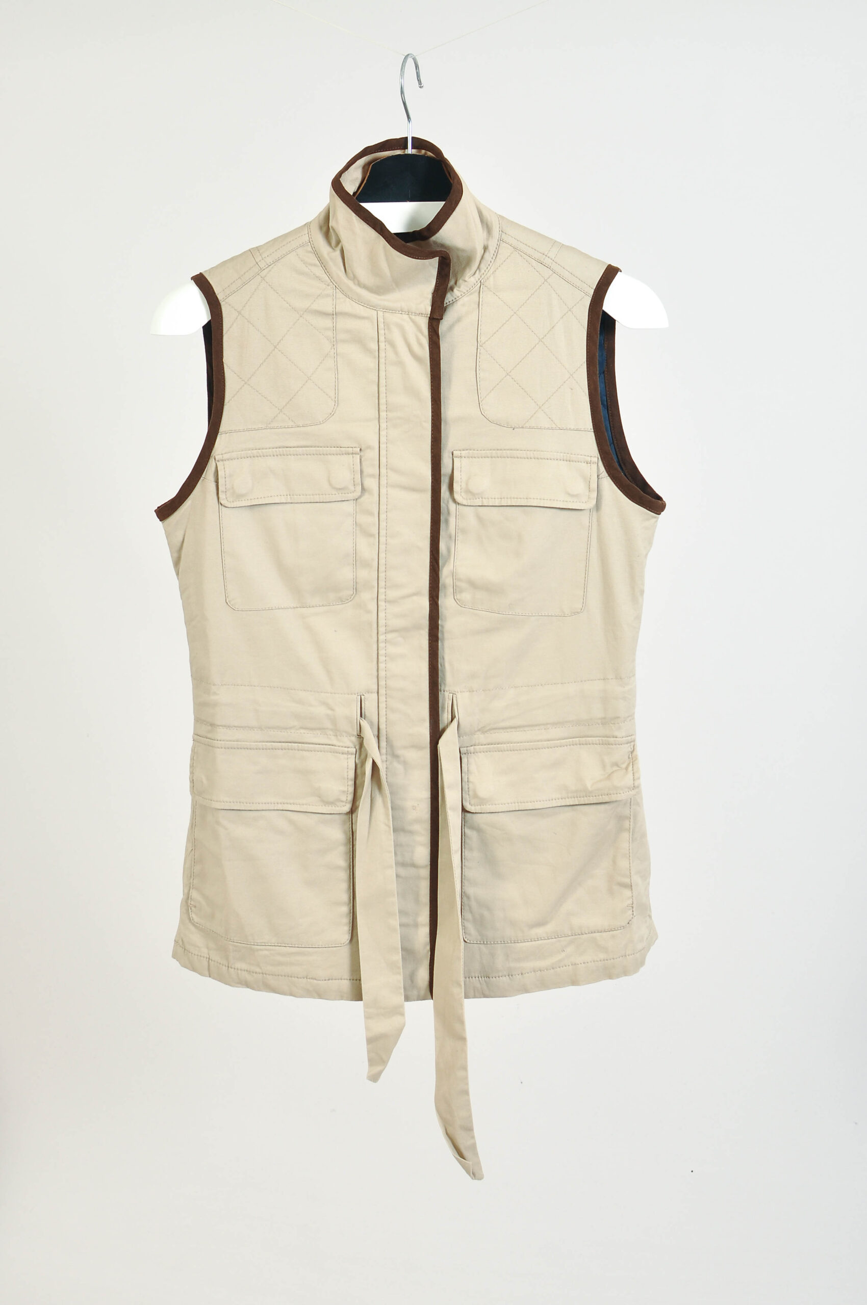 Vintage Y2K Sacoor Brothers Utility Vest – XS/S