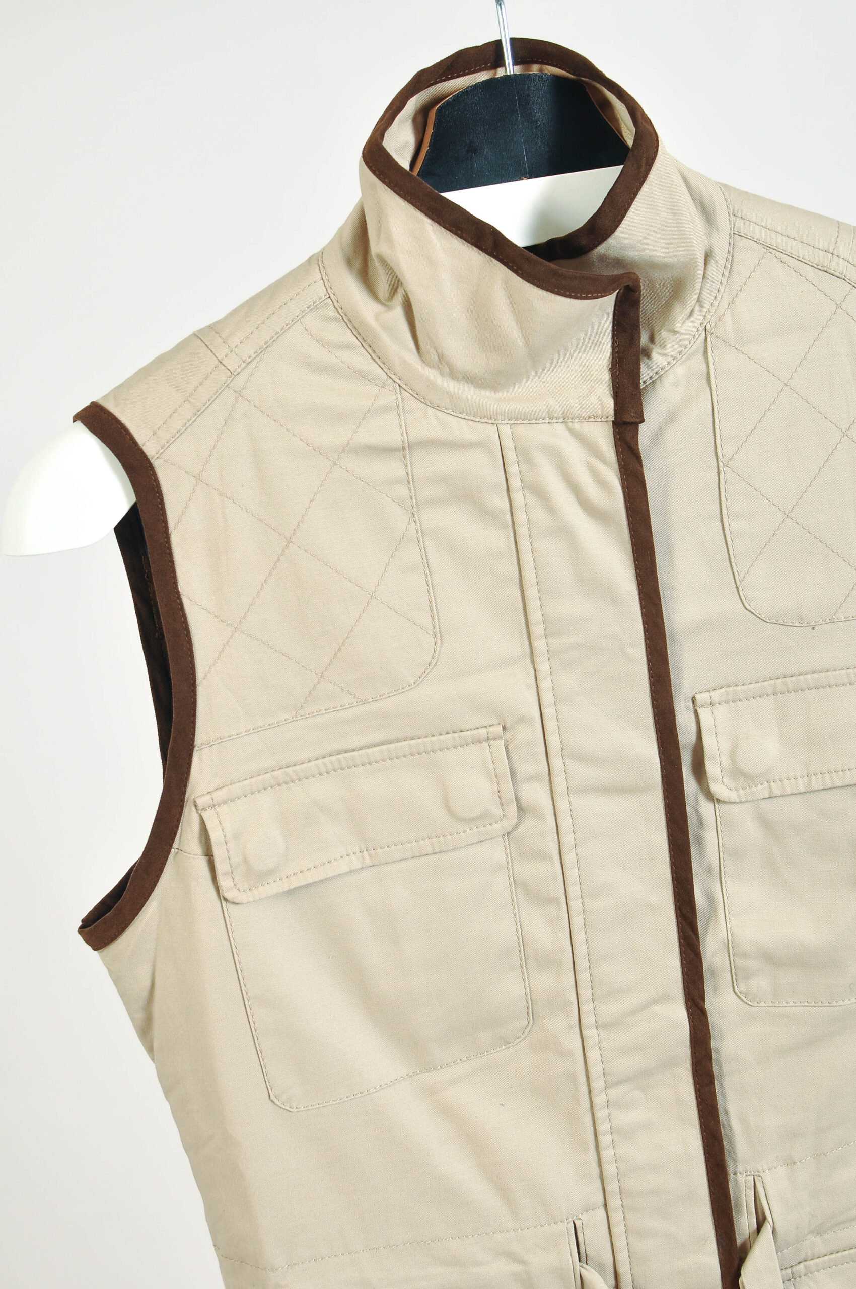 Vintage Y2K Sacoor Brothers Utility Vest – XS/S - Image 3