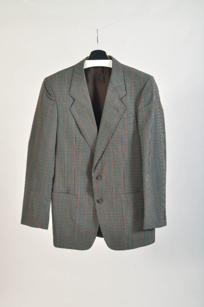 Vintage 90s Checked Blazer Jacket Kastell | L