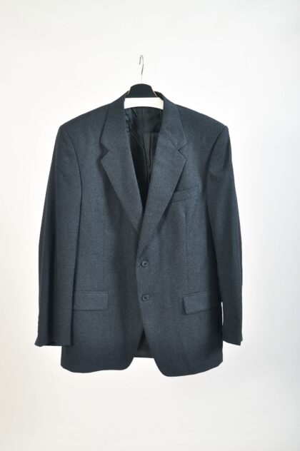 Vintage 00s Italian Wool Blazer Jacket | XL Fit