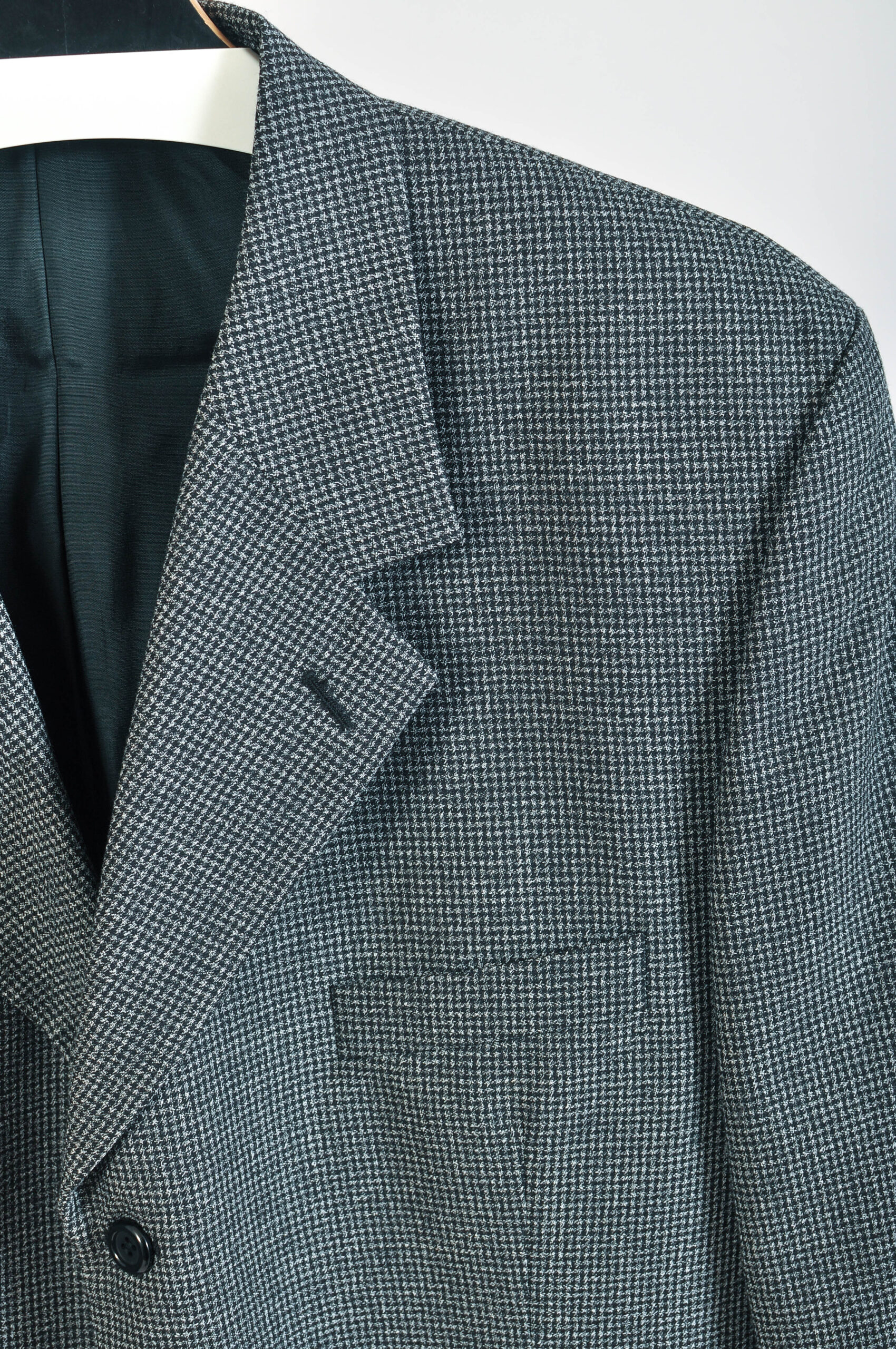 Vintage 90s Grey Blazer Jacket | XXL - Image 3