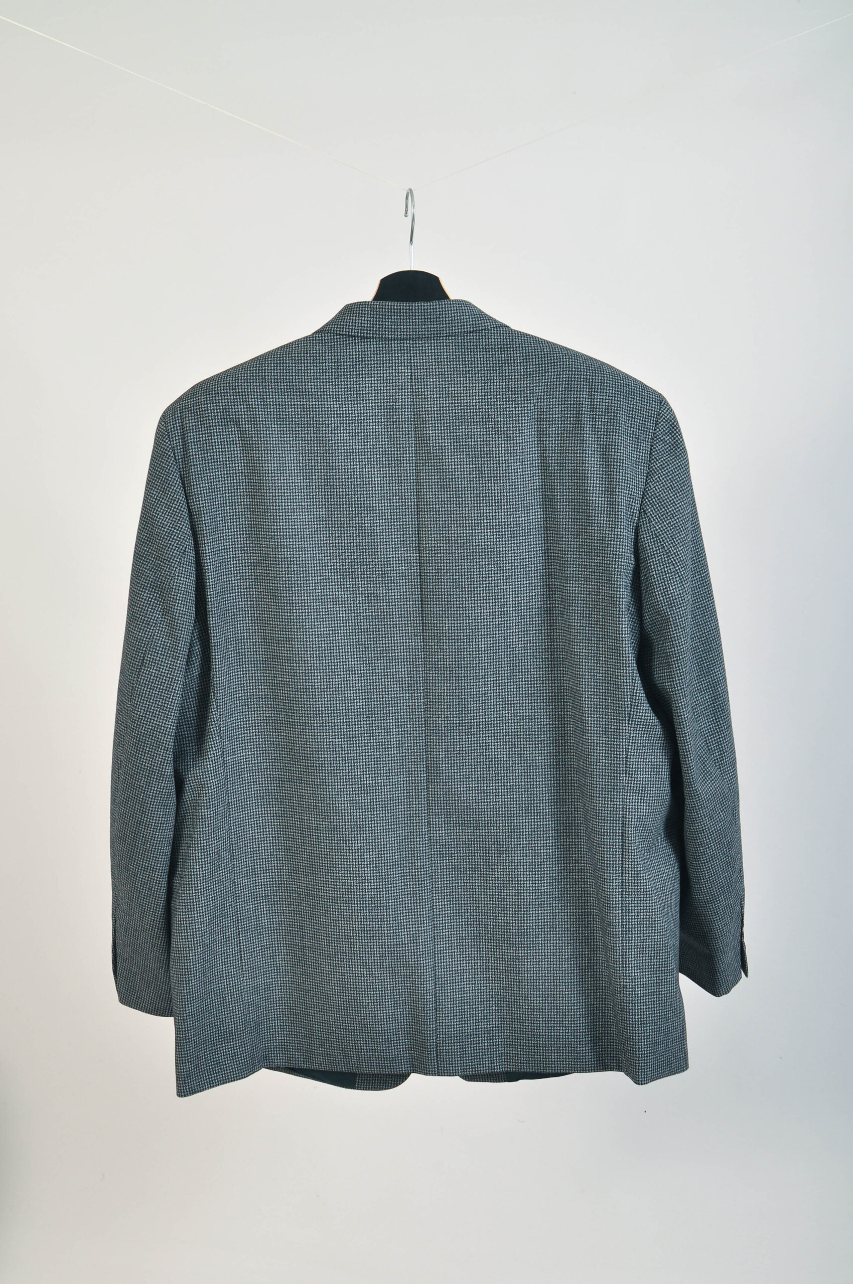 Vintage 90s Grey Blazer Jacket | XXL - Image 4