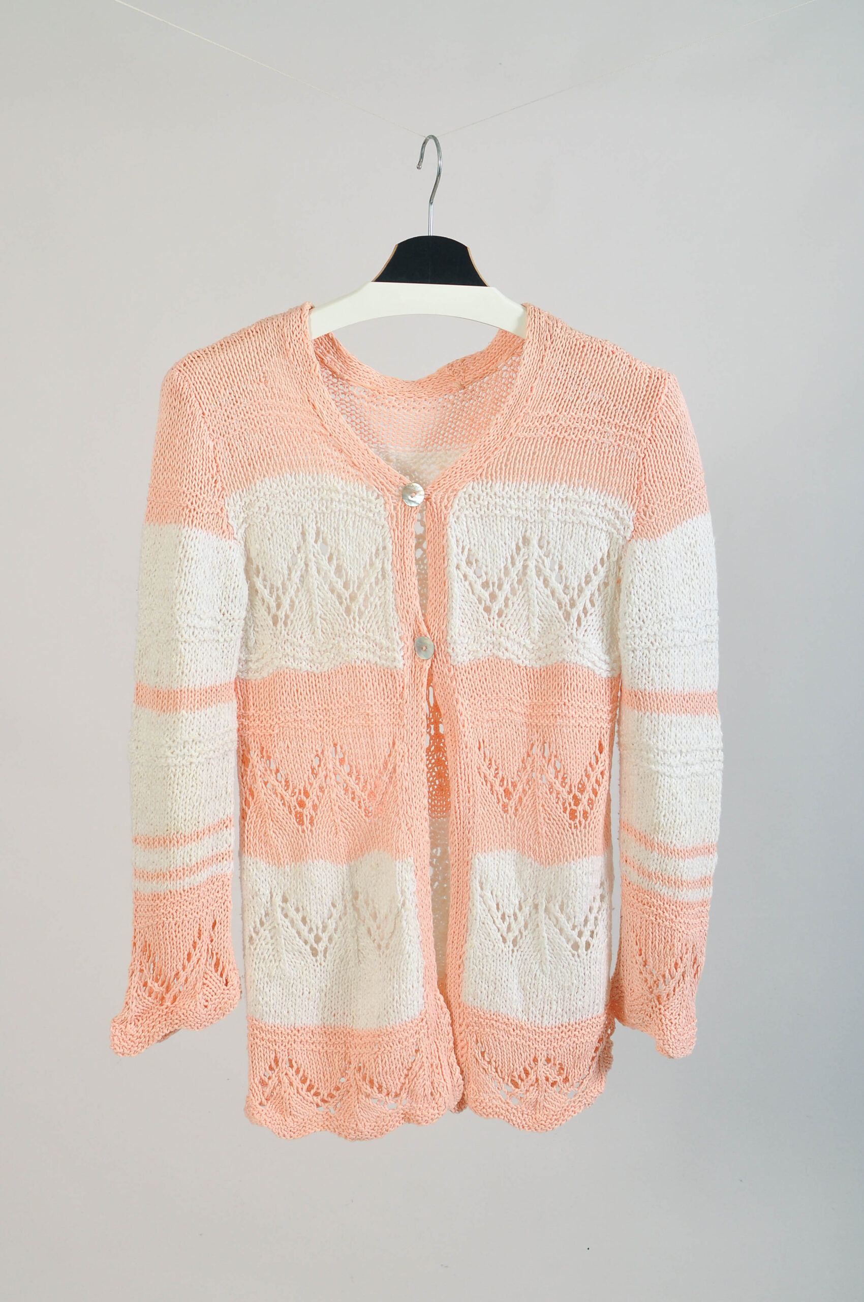 Vintage 00s Y2K Hand Knitted Cardigan | S