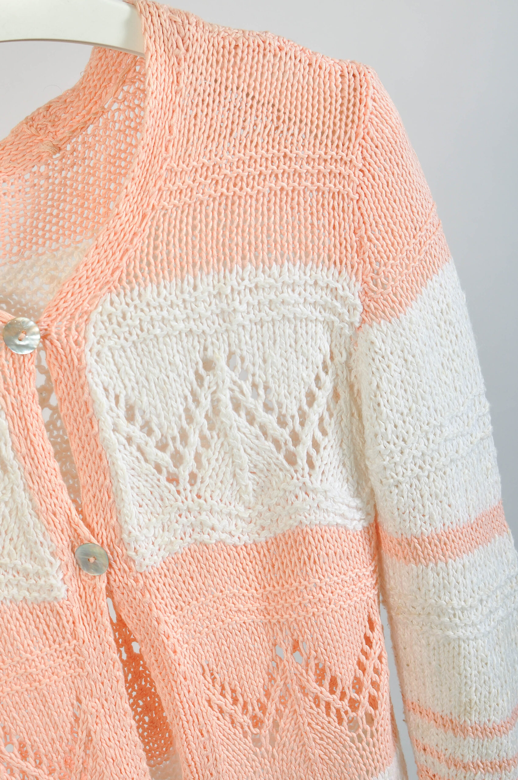 Vintage 00s Y2K Hand Knitted Cardigan | S - Image 3