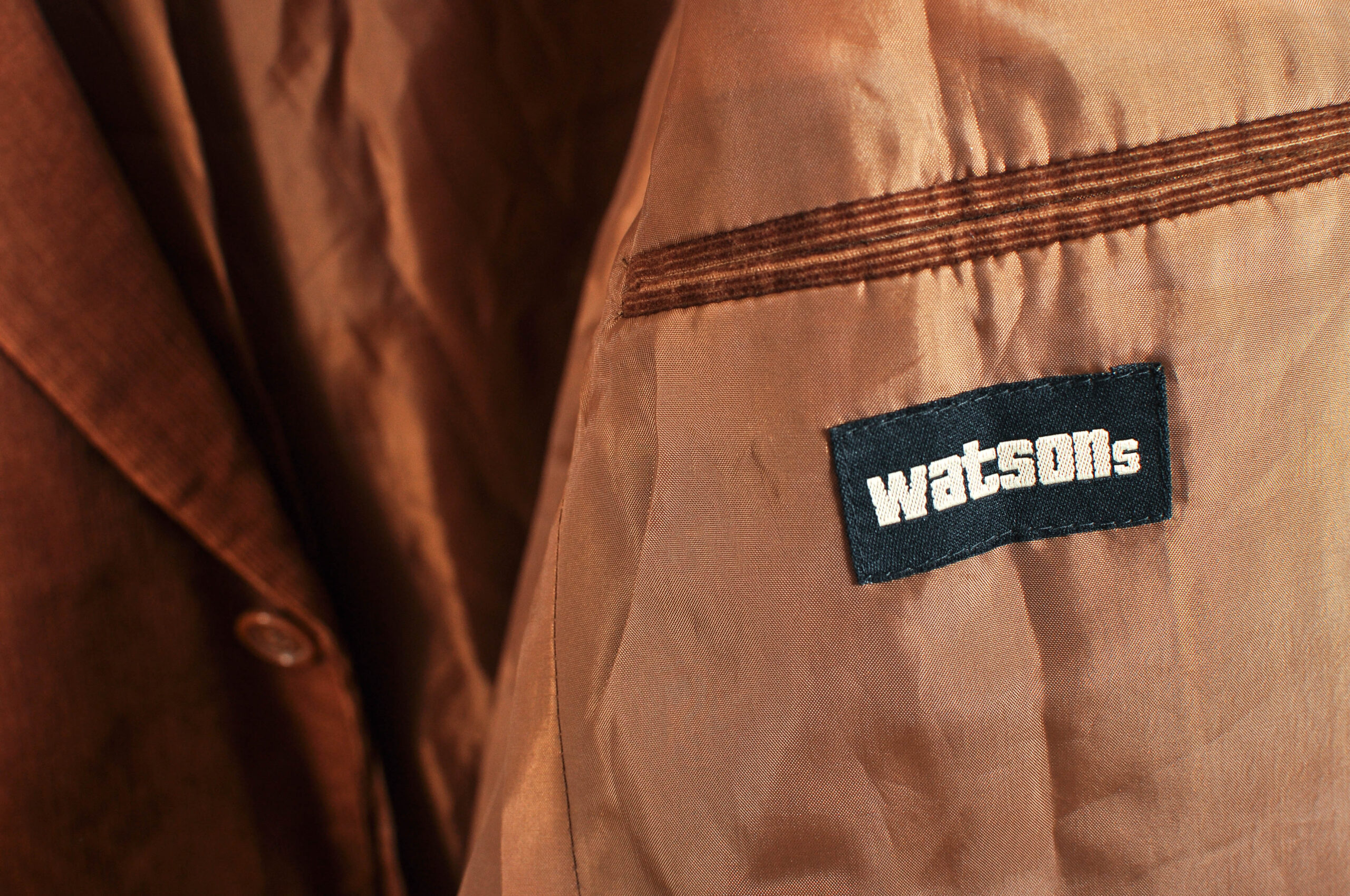 Vintage Y2K Brown Corduroy Jacket – XL - Image 5