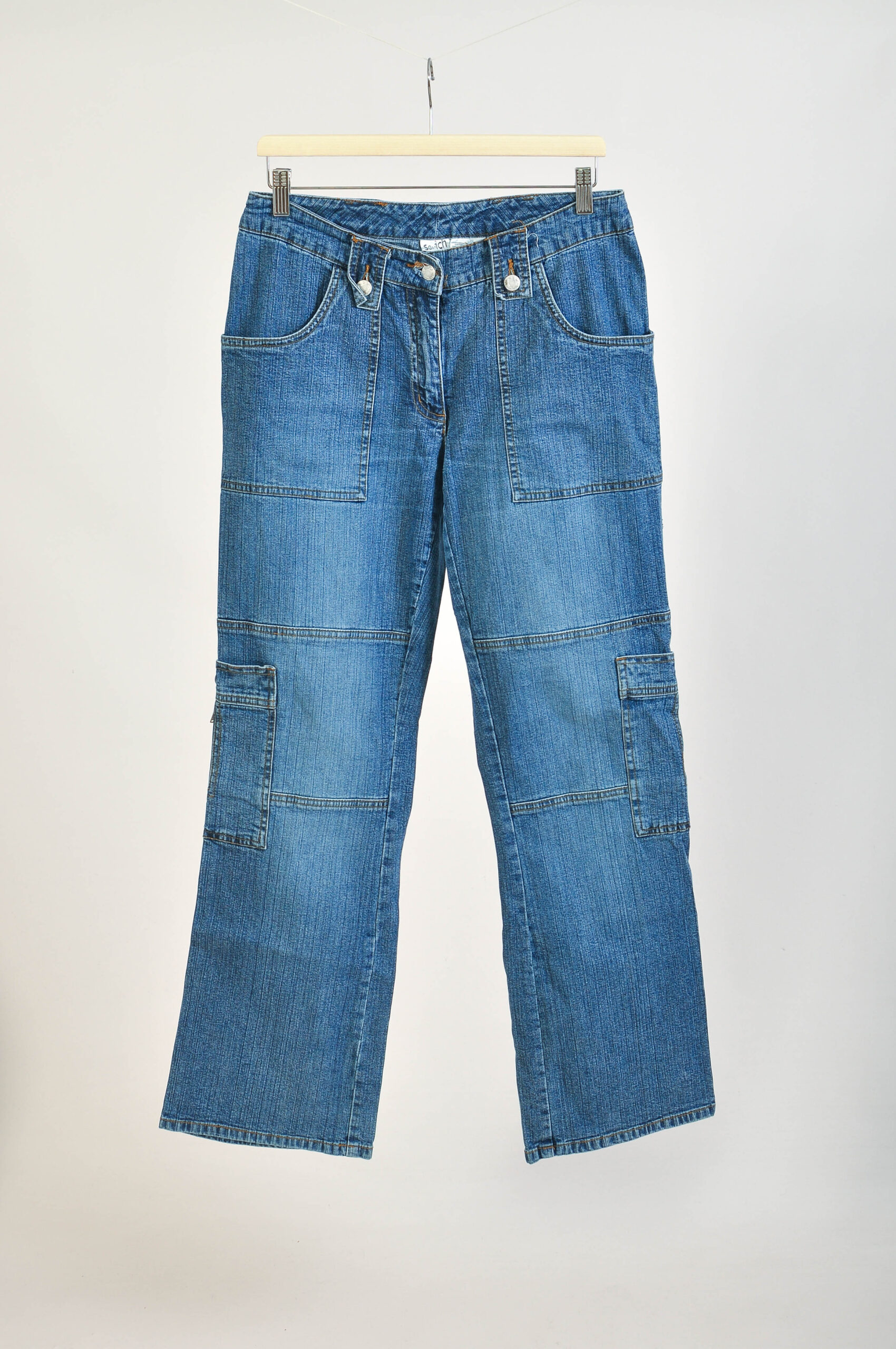 Vintage Y2K Cargo Jeans – L Relaxed Fit