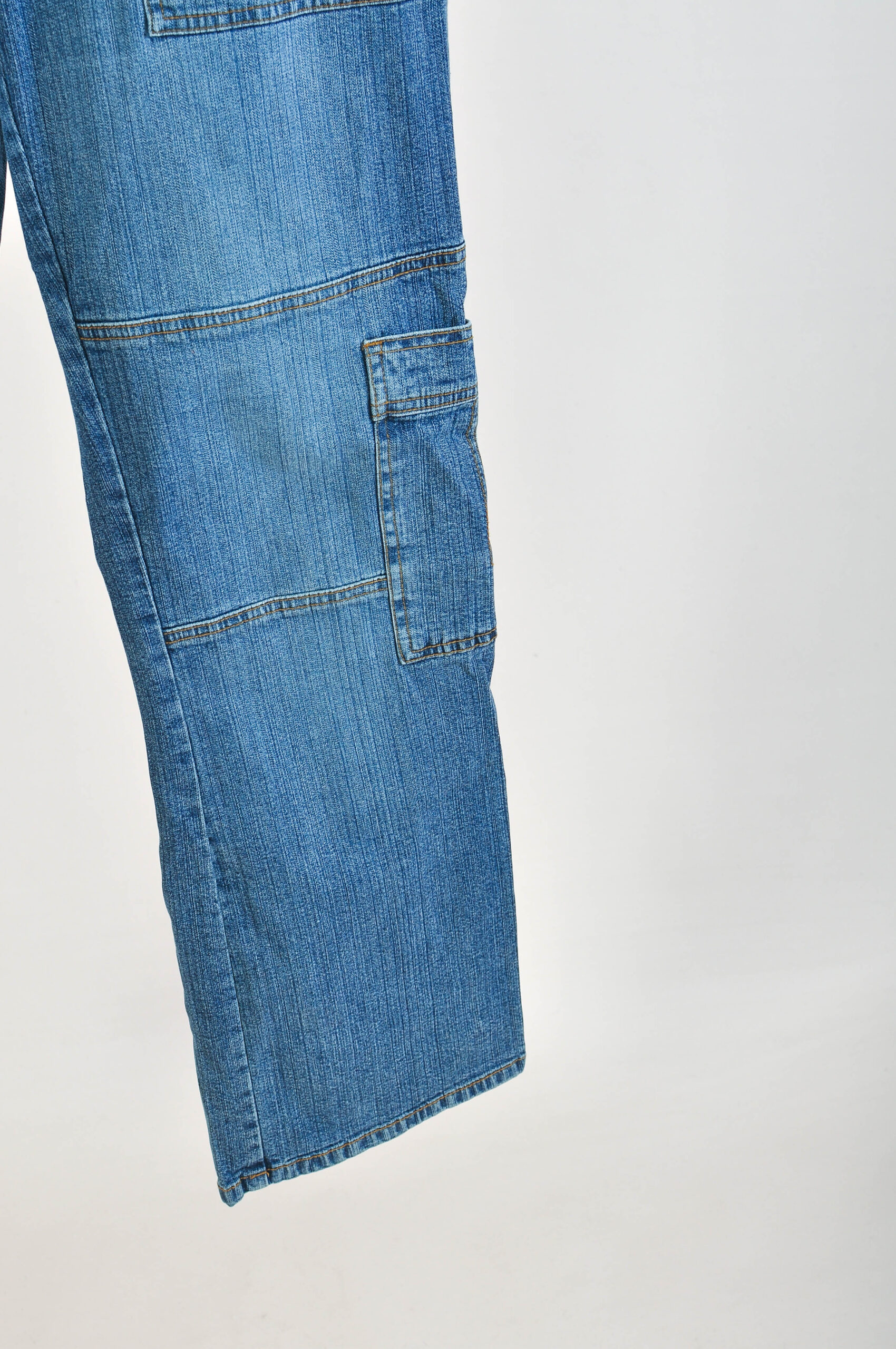 Vintage Y2K Cargo Jeans – L Relaxed Fit - Image 3
