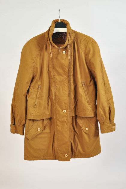Vintage 90s Delmod Brown Parka Jacket – M/L