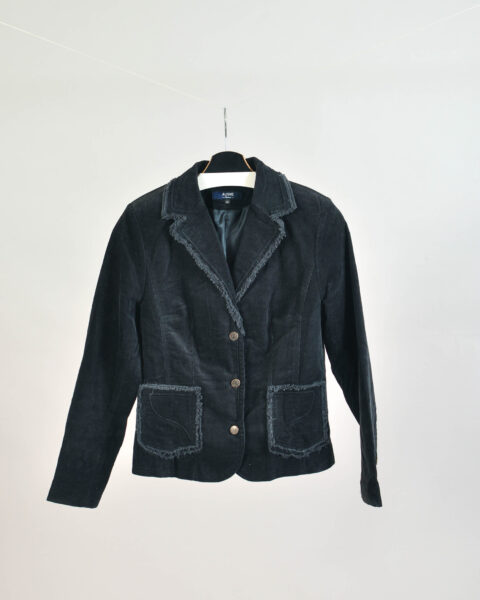 Vintage Y2K Corduroy Blazer Jacket – L