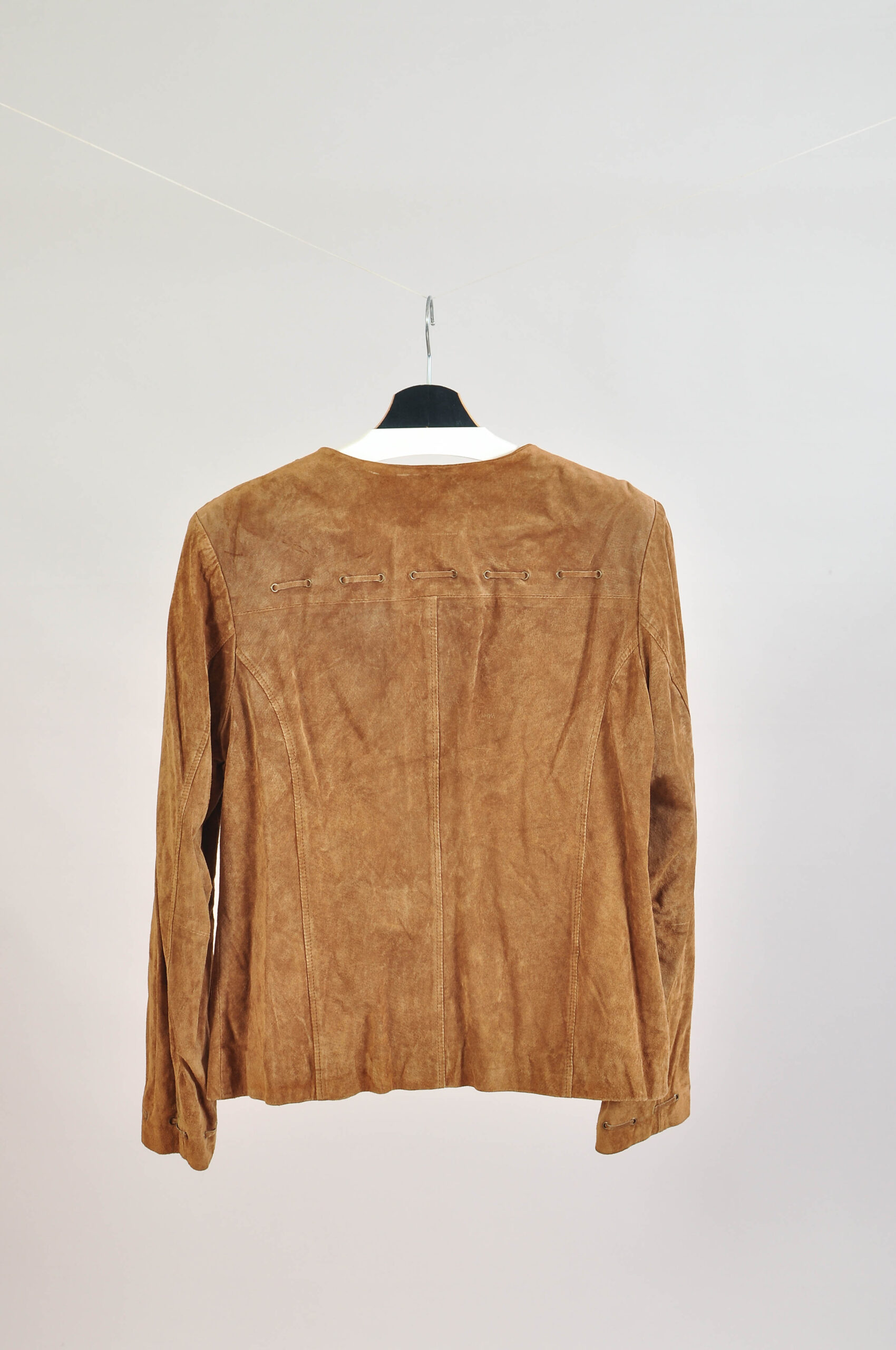 Vintage 90s A Feeling of Joy Suede Leather Jacket – L - Image 4