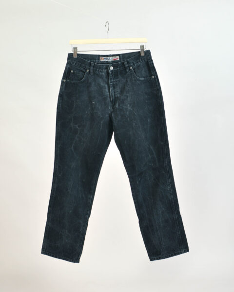 Vintage 90s Vingar Black Denim Jeans – 33/33
