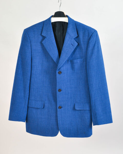 Vintage 90s Buzo Blue Blazer Jacket – L