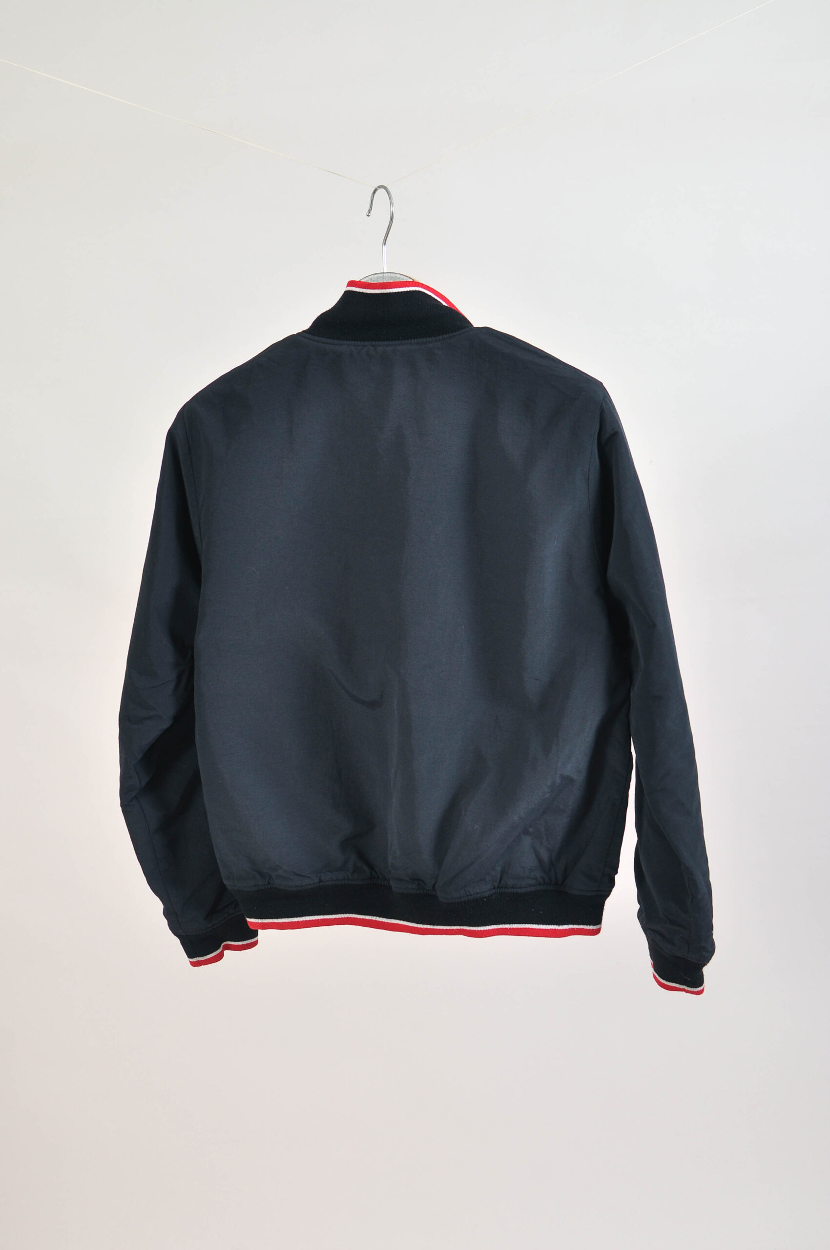 Vintage 00s Nike Black Bomber Jacket – L - Image 5