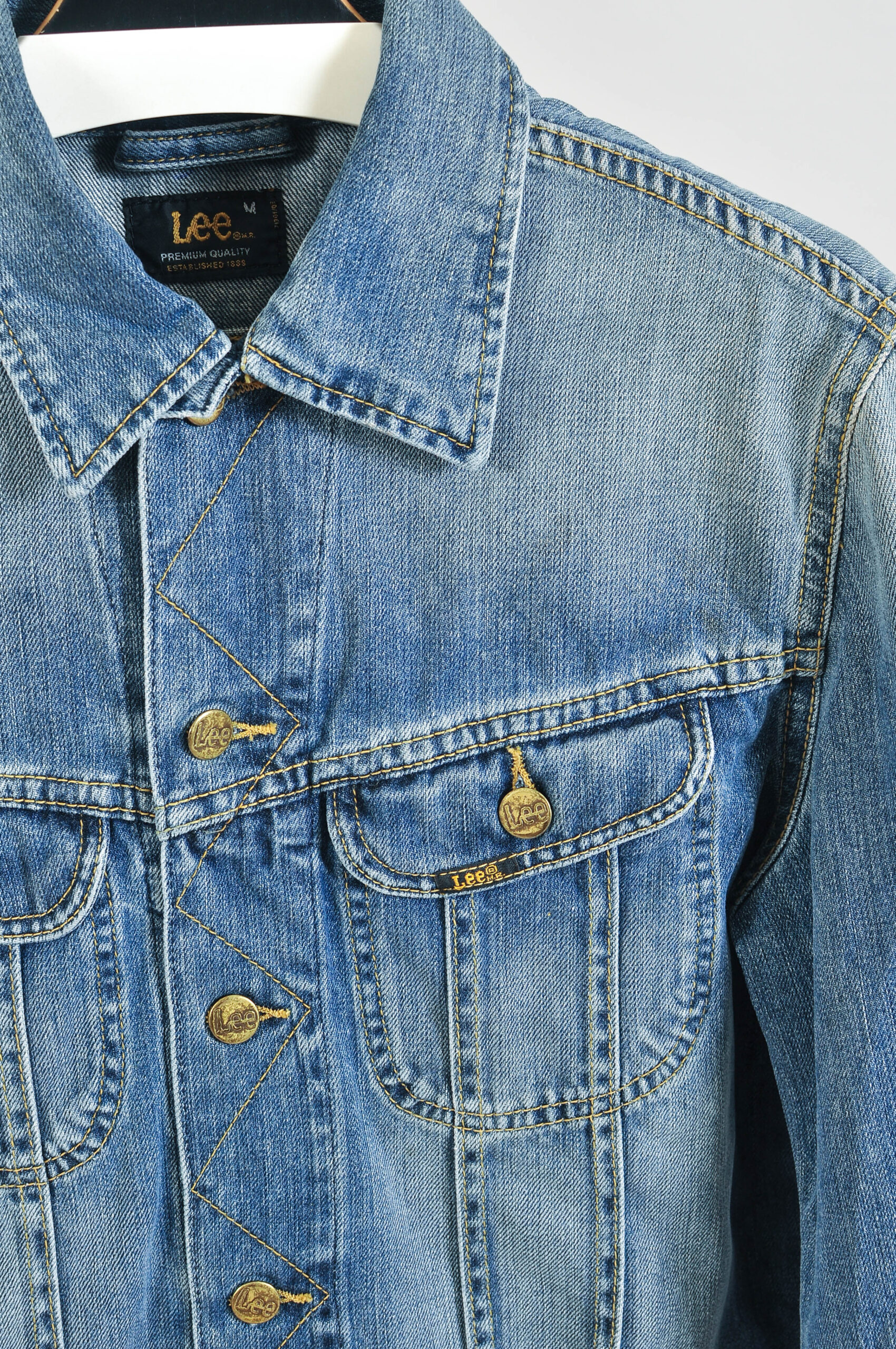 Vintage 00s Lee Denim Jacket – M - Image 3
