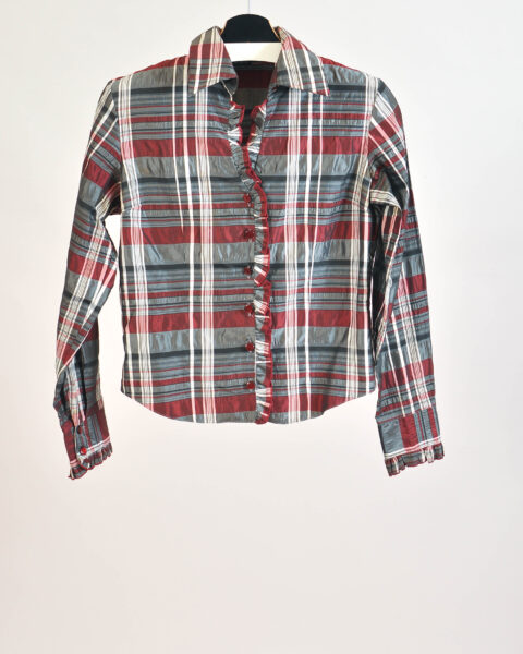 Vintage 00s Jakub Checkered Shirt – S/M