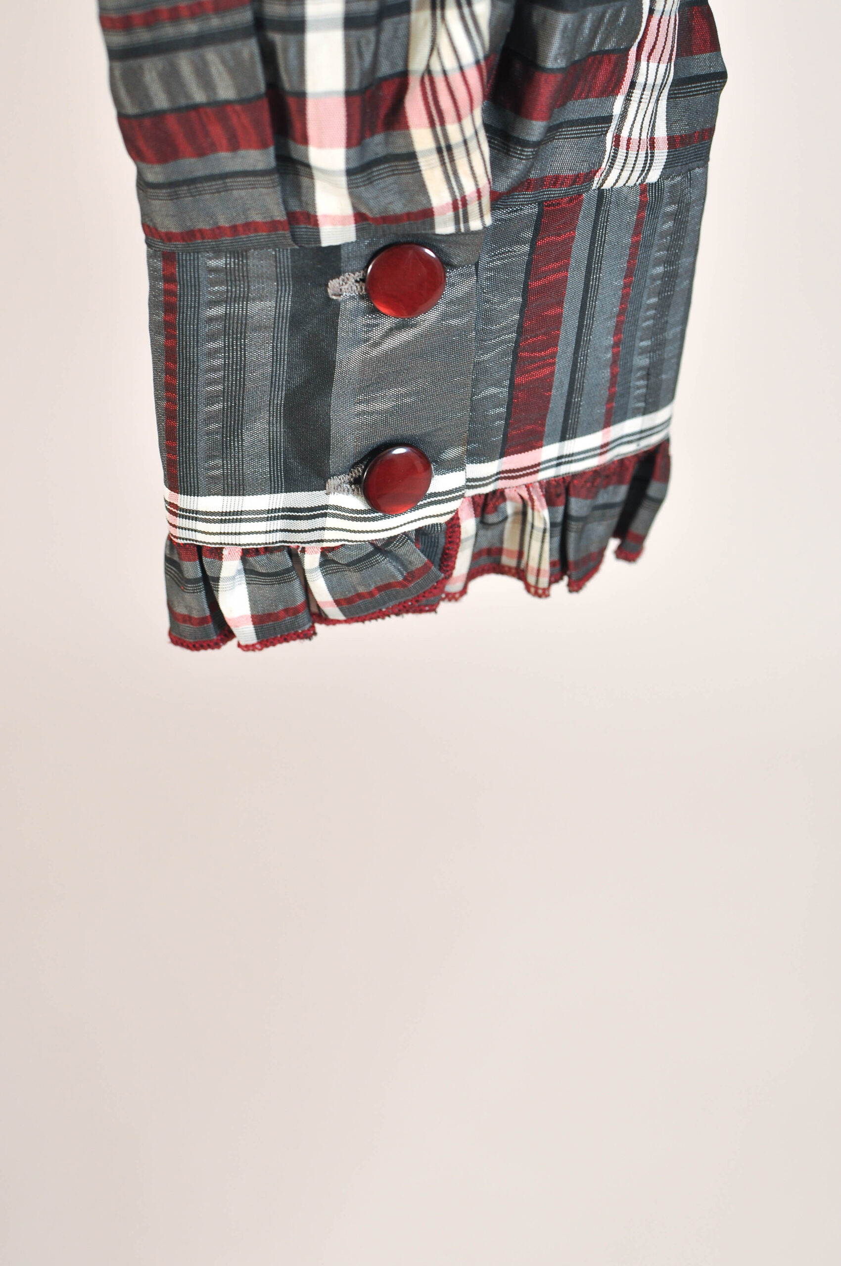 Vintage 00s Jakub Checkered Shirt – S/M - Image 6