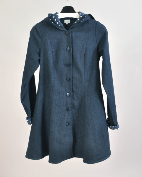 Vintage Y2K  Denim Coat – S