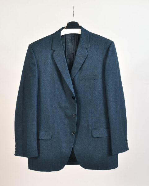 Vintage 60s Stein Bloch Navy Blazer Jacket – XL