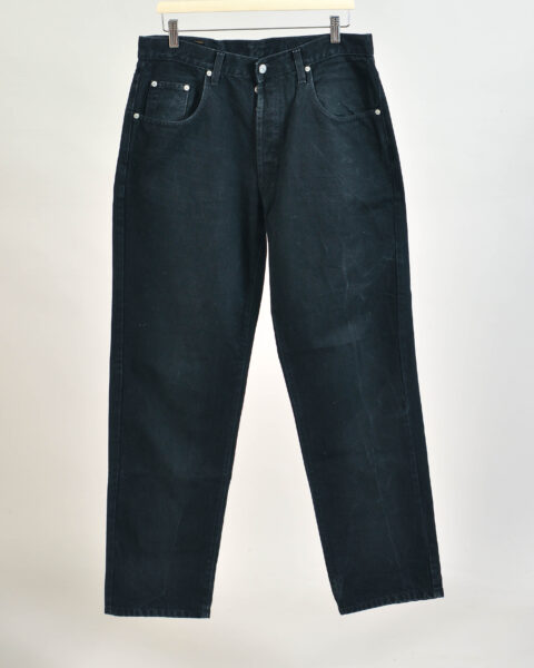 Vintage 90s Black Denim Jeans – W36/L34
