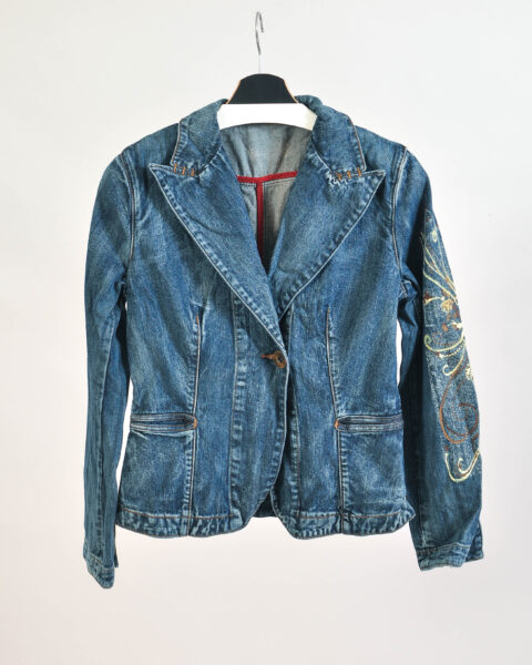 Vintage Y2K Denim Jacket – S