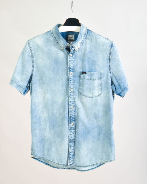 Vintage 00s Short Sleeve Denim Shirt – S