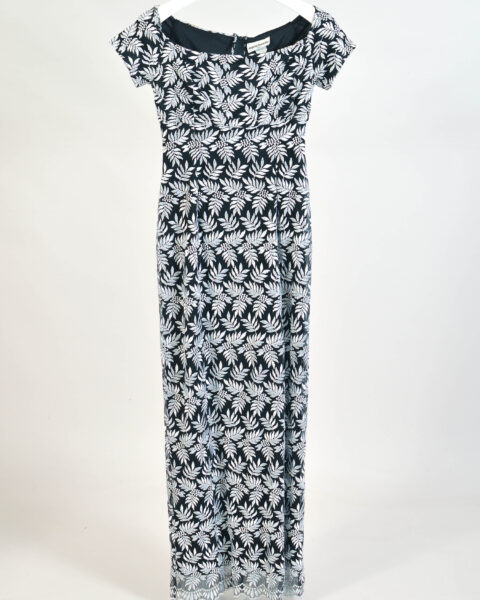 Vintage 00s Maxi Evening Dress – S