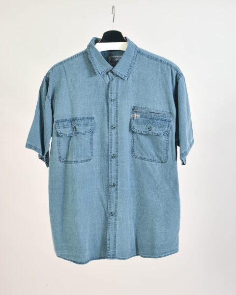 Vintage 90s Retro Casual Button Up Shirt- L