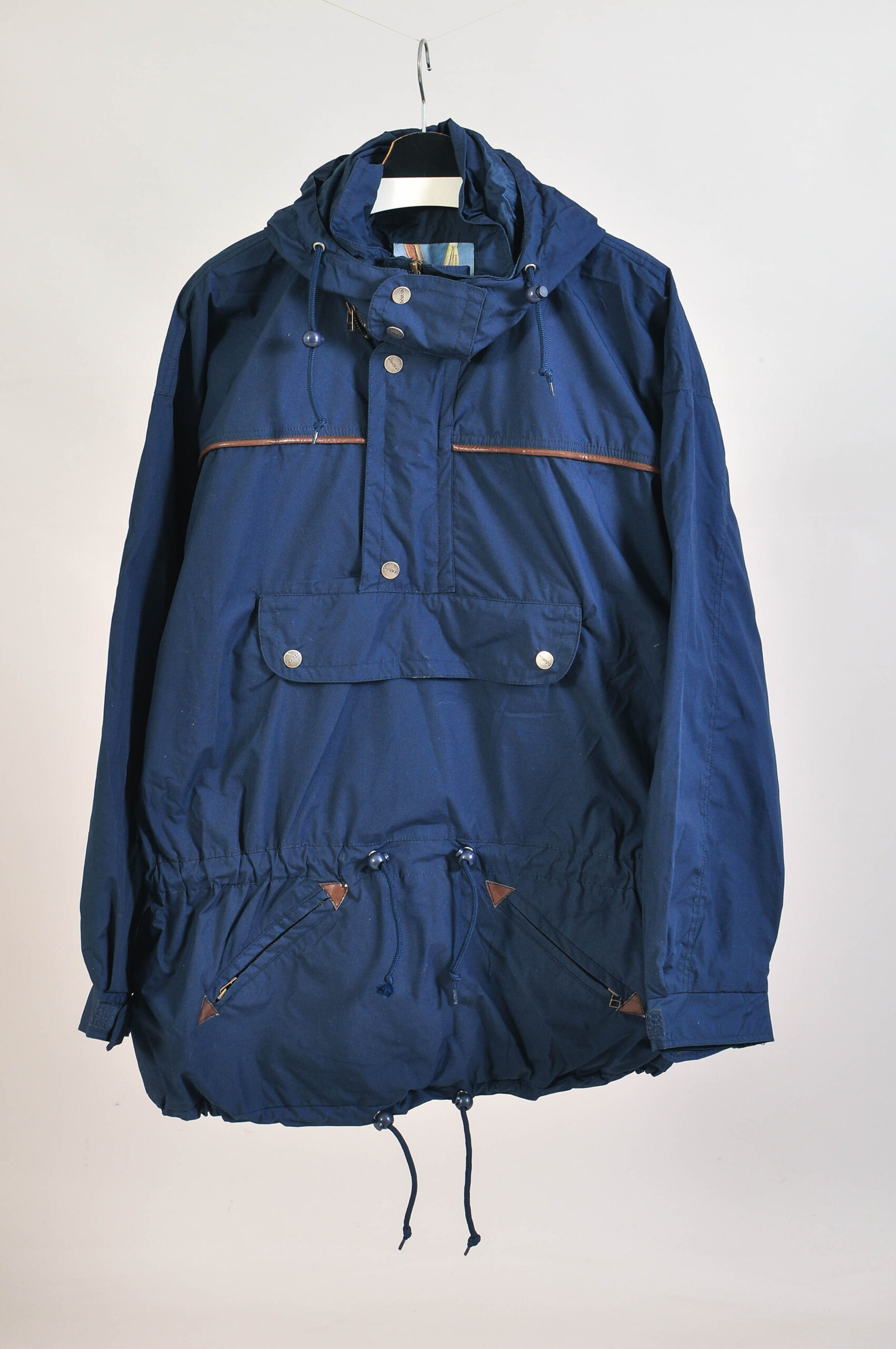 Vintage 90s Overhead Windbreaker pullover Jacket - XL