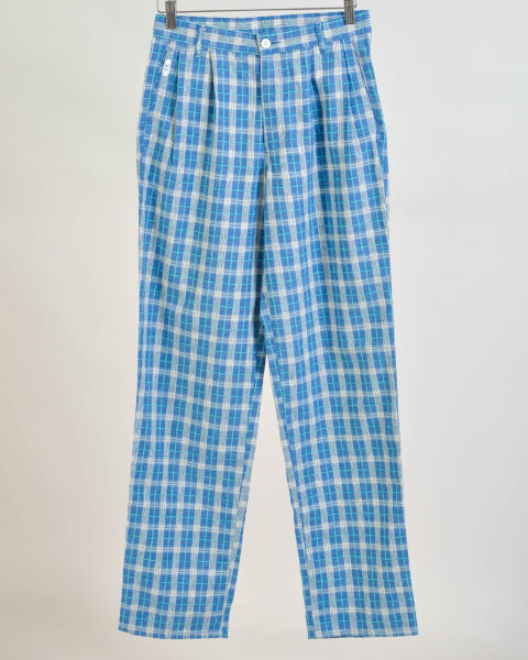 Vintage 90s Checkered Trousers - 29