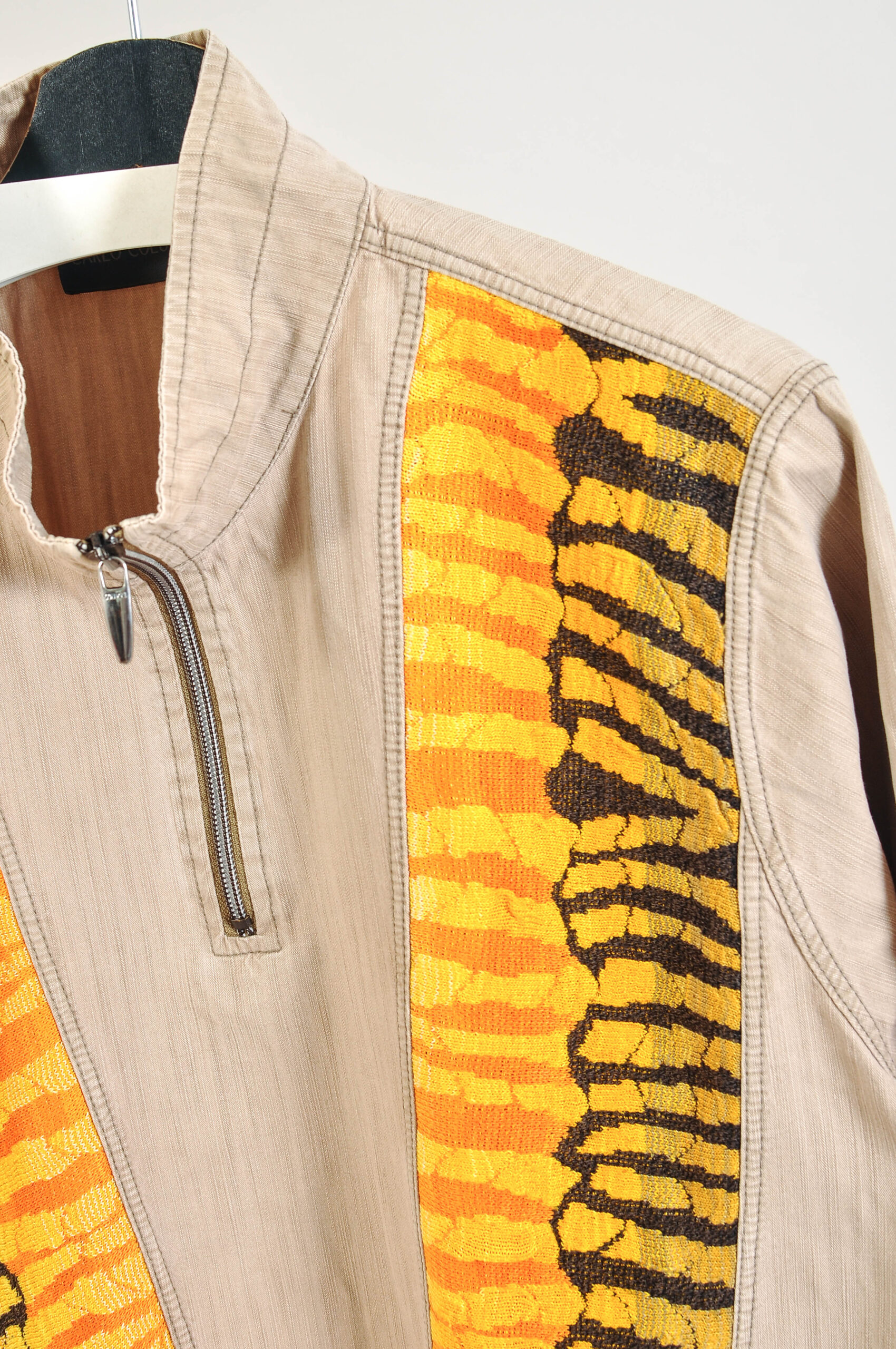 Vintage 00s Carlo Colucci Overhead Jacket - M/L - Image 3