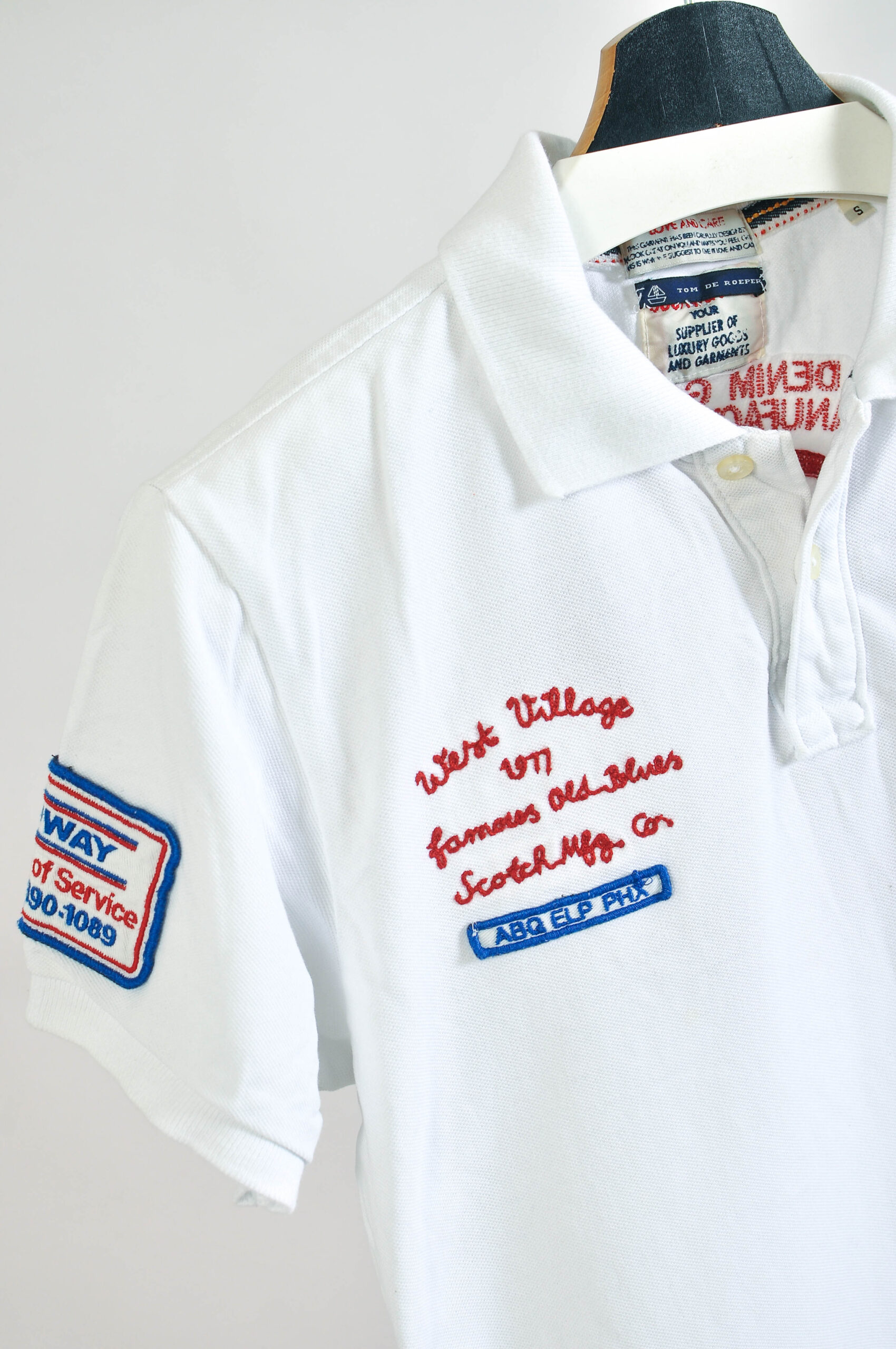 Vintage Y2K White Polo Shirt - S - Image 3