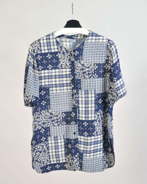 Vintage 90s Oversize Blouse - 36