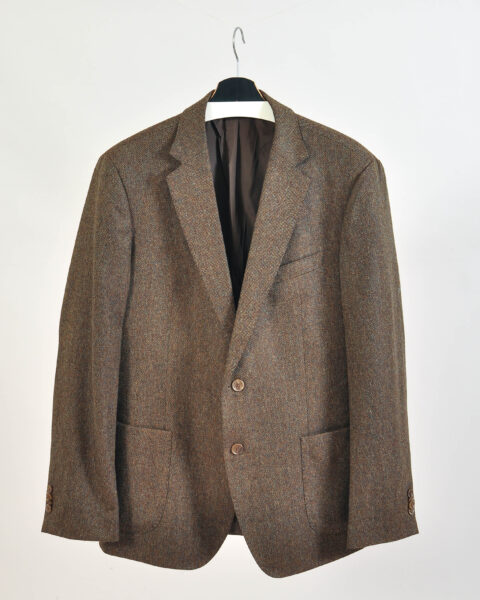 Vintage 00s Windsor Brown Tweed Blazer - 54