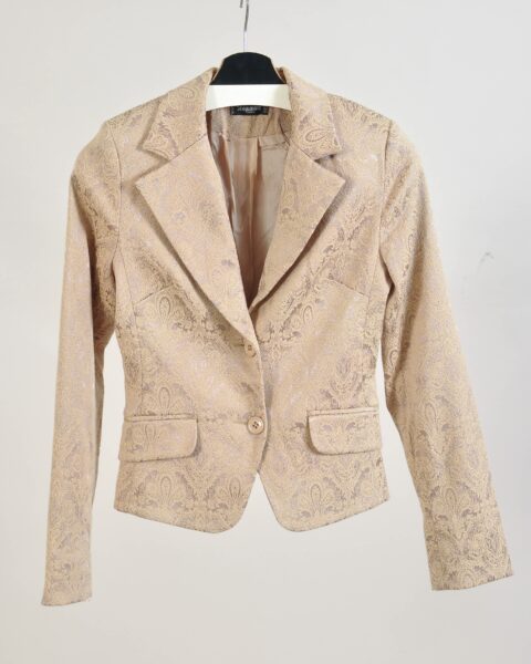 Vintage Y2K Gold Classic Jacket  - XS/S