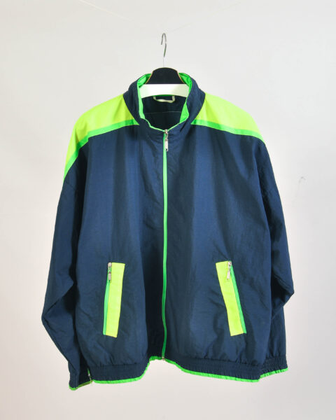 Vintage 90s Shell Retro sportswear Track Jacket - XXL