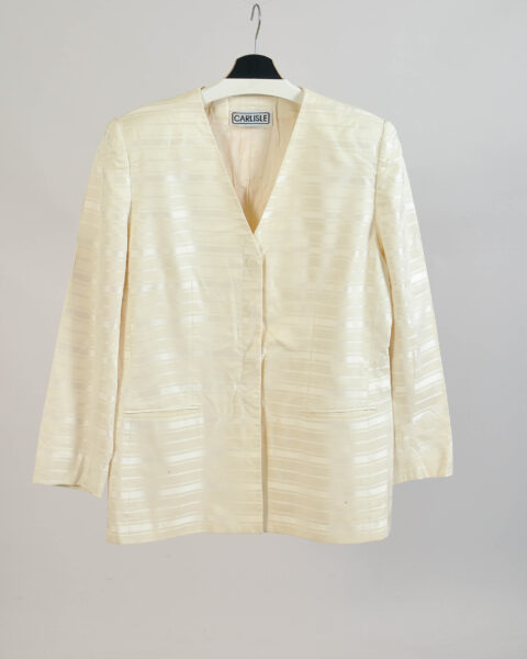 Vintage 00s Cream Jacket - 16