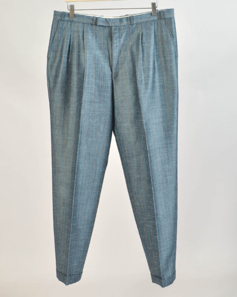 Vintage 90s Striped Classic Trousers - 36