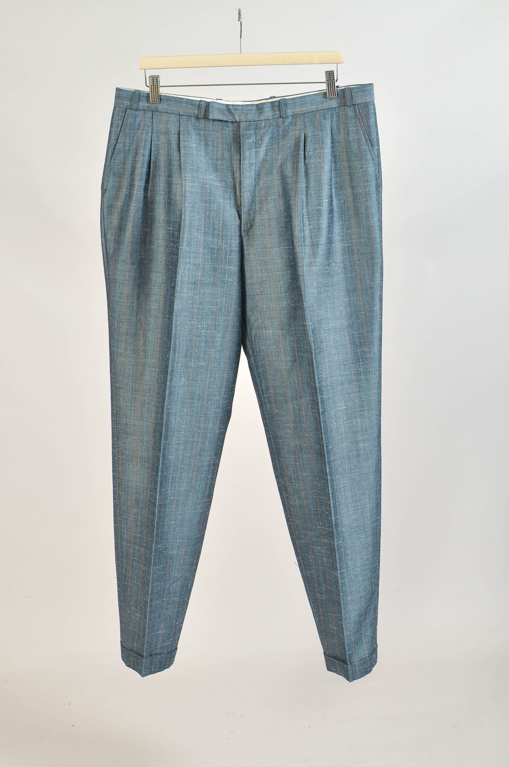 Vintage 90s Striped Classic Trousers - 36