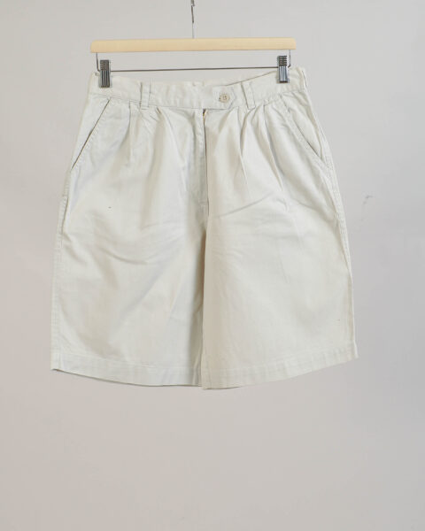 Vintage 90s Classic Cotton Knee Shorts - 34